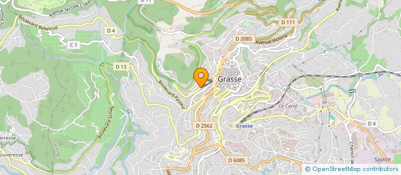 localisation de l'entreprise MADAME MIREILLE DAUMAS  GRASSE