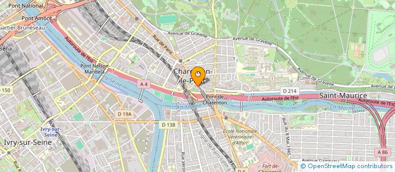 localisation de l'entreprise MADAME MIREILLE DAVIENNE à CHARENTON-LE-PONT