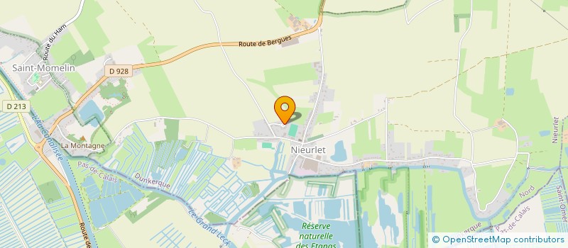 localisation de l'entreprise MADAME MIREILLE DEGROOTE  NIEURLET