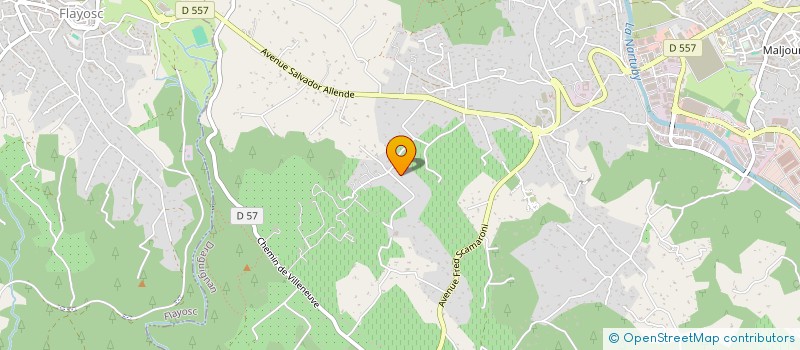 localisation de l'entreprise MADAME MIREILLE DELAITRE à DRAGUIGNAN