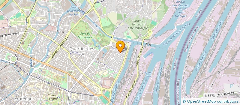 localisation de l'entreprise MADAME MIREILLE DELON à STRASBOURG