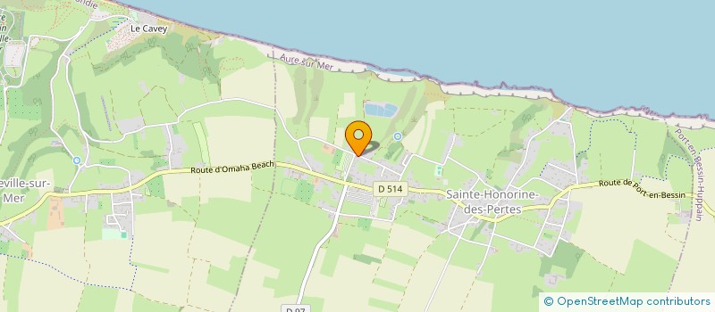 localisation de l'entreprise MADAME MIREILLE DELPECH  AURE SUR MER