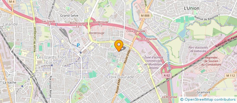 localisation de l'entreprise MADAME MIREILLE DEMAY à TOULOUSE