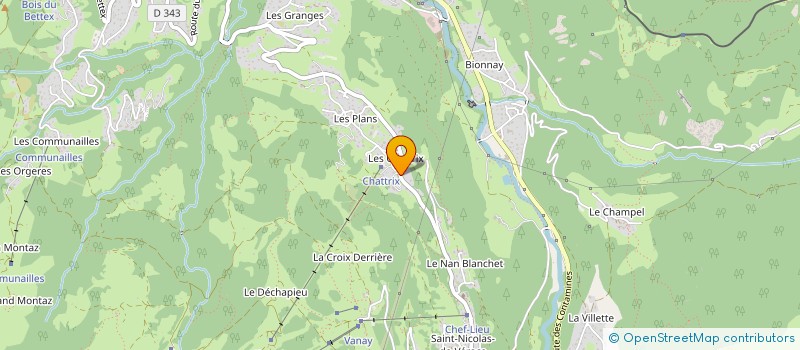 localisation de l'entreprise MADAME MIREILLE DEMONTOUX à SAINT GERVAIS LES BAINS