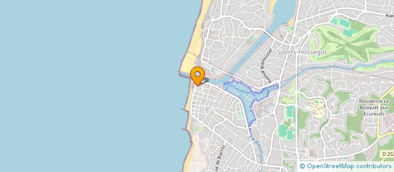 localisation de l'entreprise MADAME MIREILLE DEVAUX à CAPBRETON