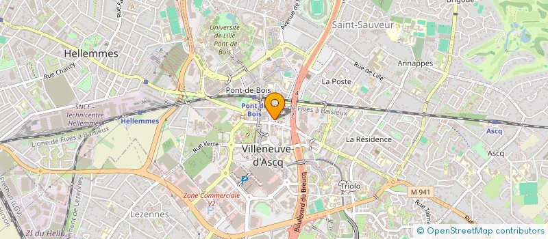 localisation de l'entreprise MADAME MIREILLE DOUTSONA NZIENGUI à VILLENEUVE-D'ASCQ