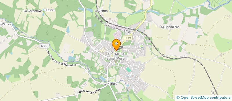 localisation de l'entreprise MADAME MIREILLE DUBOIS à LE CHAMP-SAINT-PERE