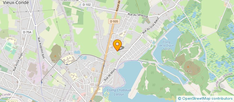 localisation de l'entreprise MADAME MIREILLE DUCROCQ  CONDE-SUR-L'ESCAUT