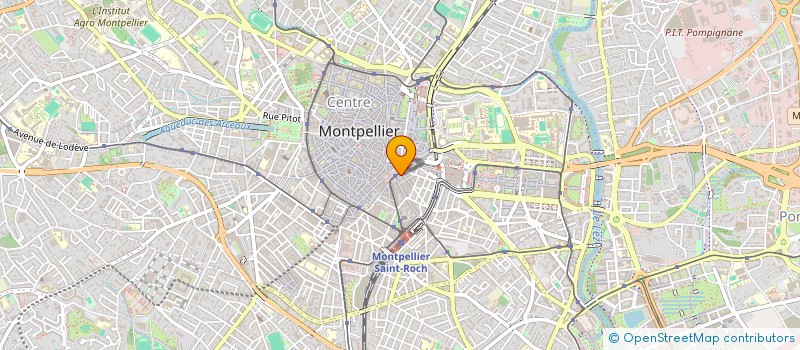 localisation de l'entreprise MADAME MIREILLE DUMONT à MONTPELLIER