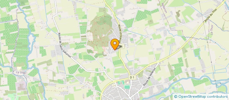 localisation de l'entreprise MADAME MIREILLE DUPASQUIER  LE THOR