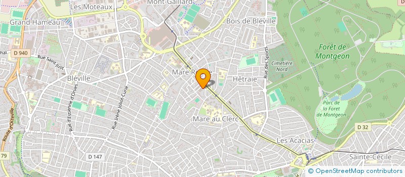 localisation de l'entreprise MADAME MIREILLE DUPONT  LE HAVRE