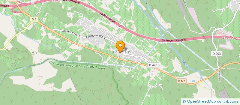 localisation de l'entreprise MADAME MIREILLE ESPANET  POURCIEUX