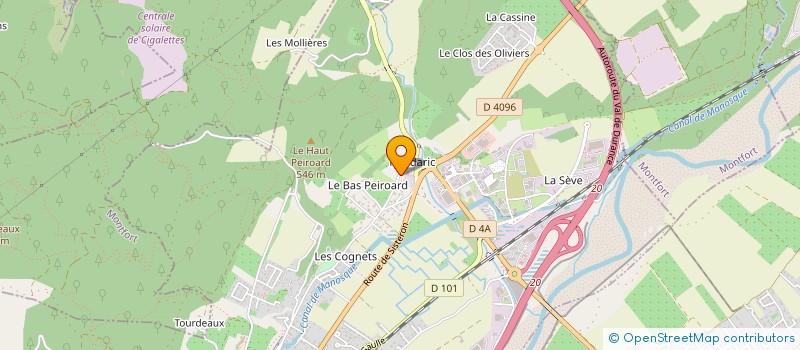 localisation de l'entreprise MADAME MIREILLE FANTONE  PEYRUIS