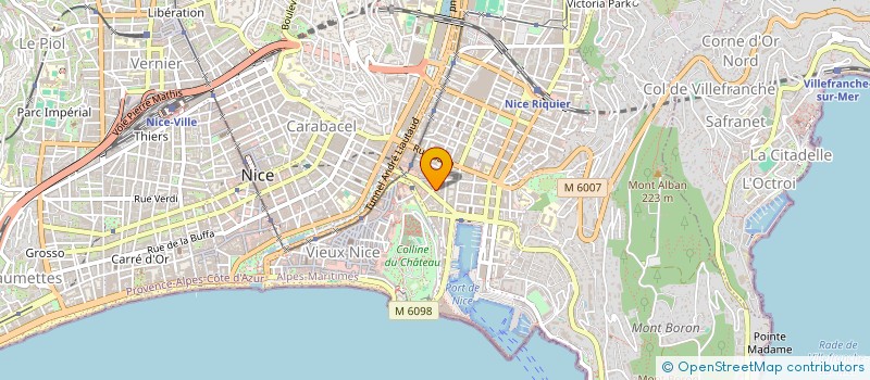 localisation de l'entreprise MADAME MIREILLE FAST à NICE