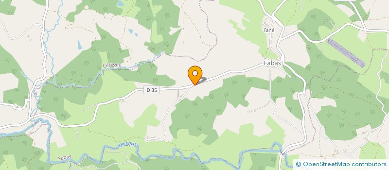 localisation de l'entreprise MADAME MIREILLE FLEURET à FABAS