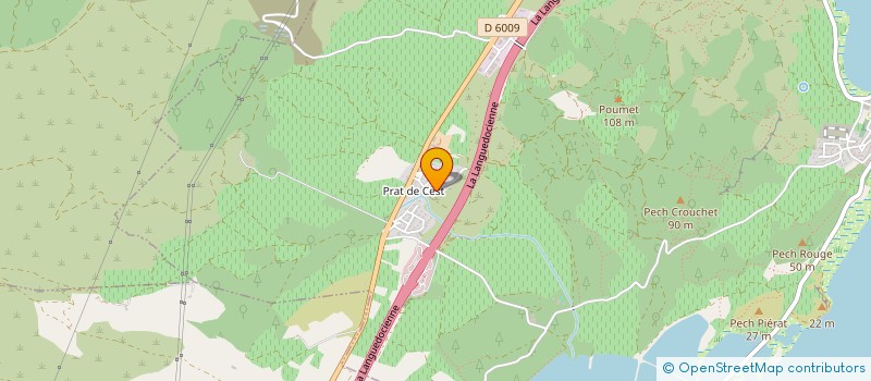 localisation de l'entreprise MADAME MIREILLE FOLLEZOU  BAGES