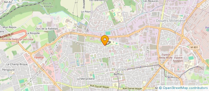 localisation de l'entreprise MADAME MIREILLE FRAICHOU  TOURS