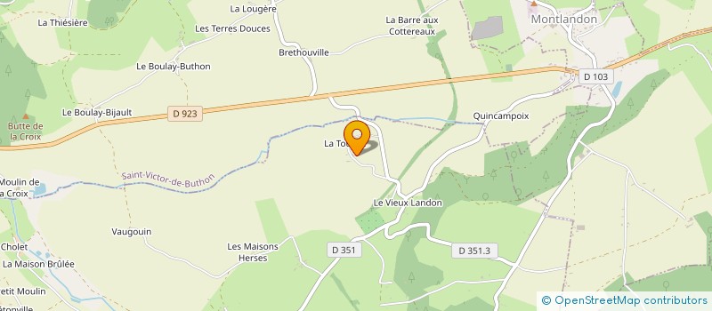 localisation de l'entreprise MADAME MIREILLE GALLET à SAINTIGNY