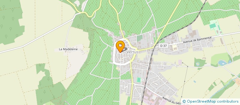 localisation de l'entreprise MADAME MIREILLE GALLOIS  BLANCS-COTEAUX