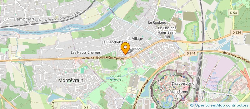 localisation de l'entreprise MADAME MIREILLE GARGUY  CHESSY