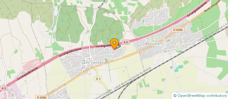 localisation de l'entreprise MADAME MIREILLE GASQ  SAINT-GERVASY