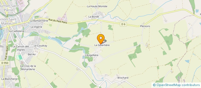 localisation de l'entreprise MADAME MIREILLE GAUDERIC à MERIGNY