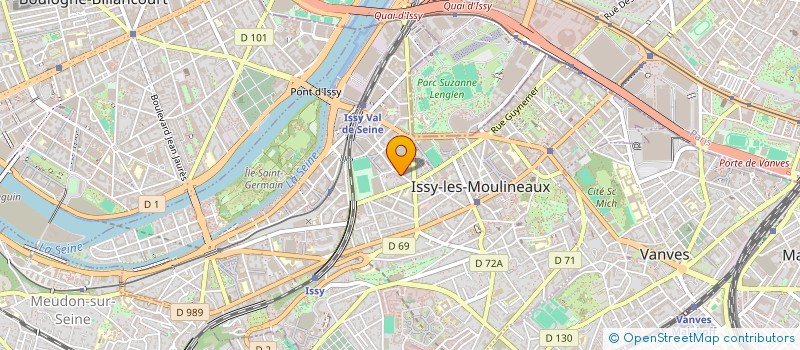 localisation de l'entreprise MADAME MIREILLE GHORAYEB à ISSY-LES-MOULINEAUX