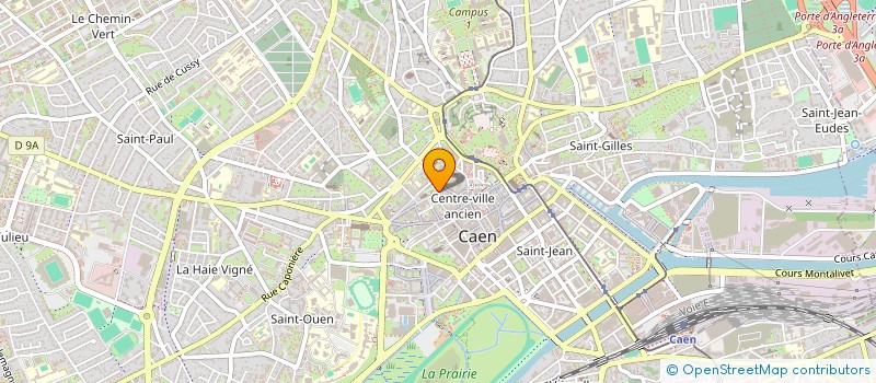 localisation de l'entreprise MADAME MIREILLE GLIZE à CAEN
