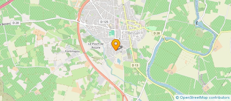 localisation de l'entreprise MADAME MIREILLE GONZALEZ  BESSAN