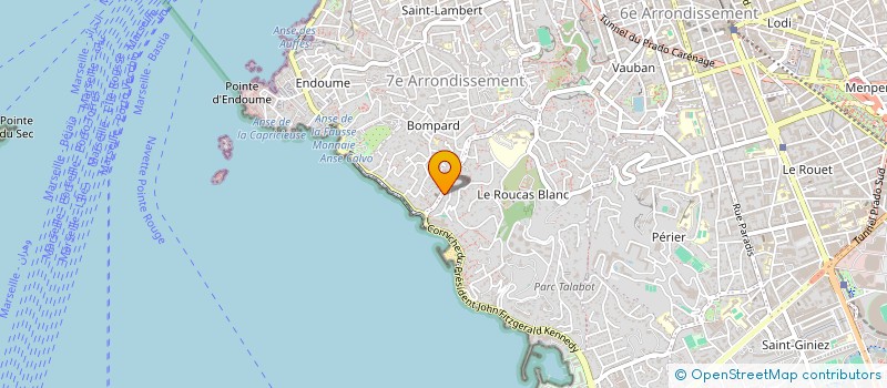 localisation de l'entreprise MADAME MIREILLE GOUIN à MARSEILLE