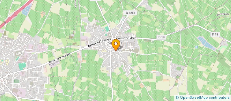 localisation de l'entreprise MADAME MIREILLE GOURC  POMEROLS