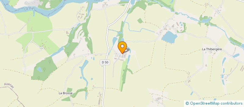 localisation de l'entreprise MADAME MIREILLE GRELLIER  AIZENAY