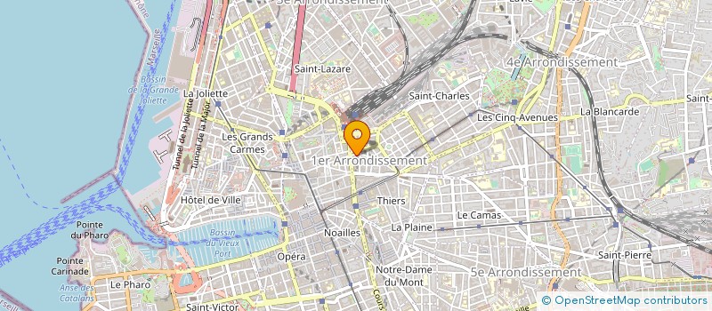 localisation de l'entreprise MADAME MIREILLE GRUNDMAN à MARSEILLE
