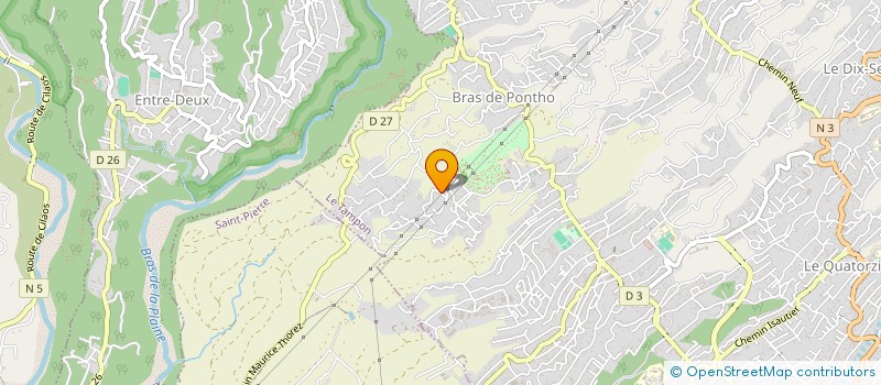 localisation de l'entreprise MADAME MIREILLE GUICHARD  LE TAMPON