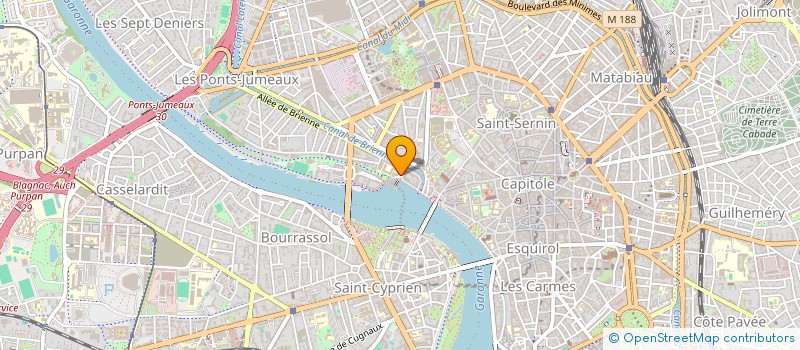 localisation de l'entreprise MADAME MIREILLE GUILLOU à TOULOUSE