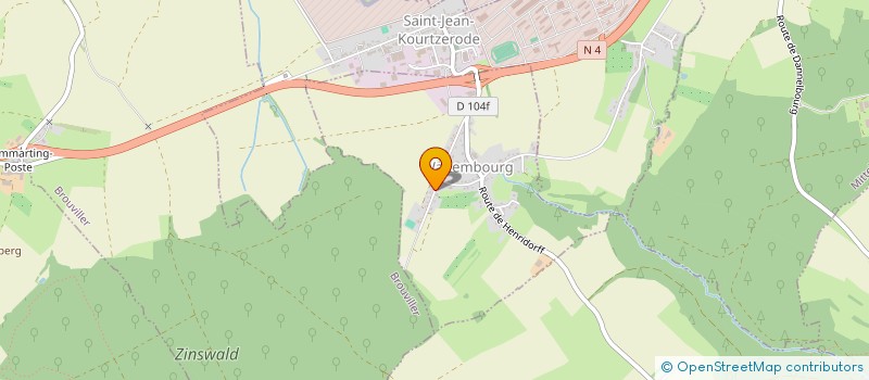 localisation de l'entreprise MADAME MIREILLE HERINGER  WALTEMBOURG