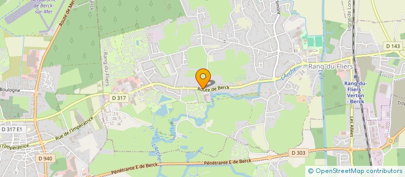 localisation de l'entreprise MADAME MIREILLE HODICQ  RANG-DU-FLIERS