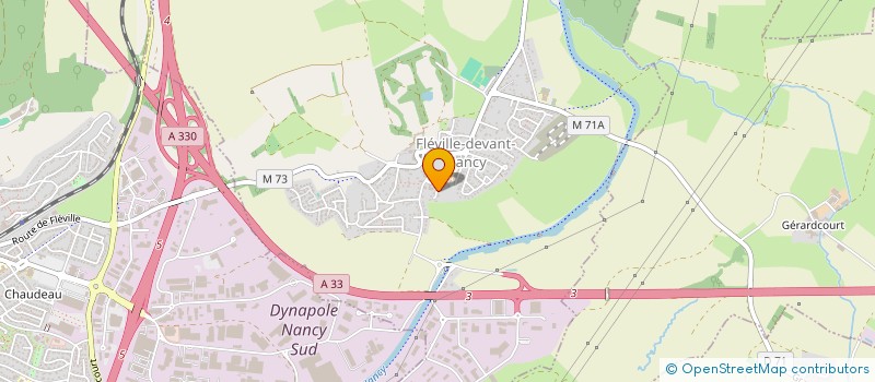 localisation de l'entreprise MADAME MIREILLE HUMBERT  FLEVILLE-DEVANT-NANCY