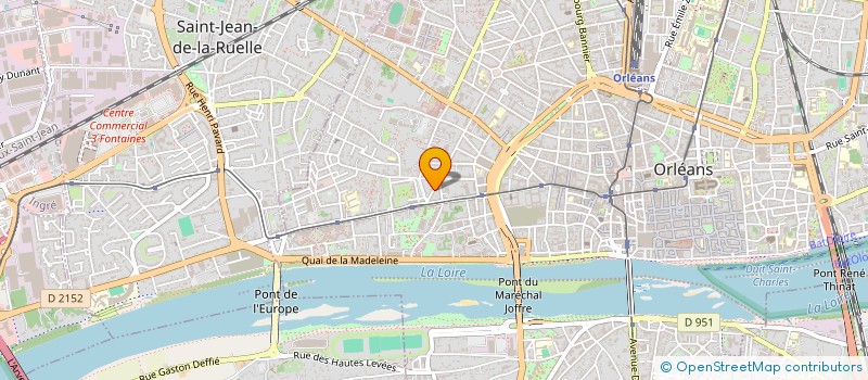 localisation de l'entreprise MADAME MIREILLE IBARA ESSEYA à ORLEANS