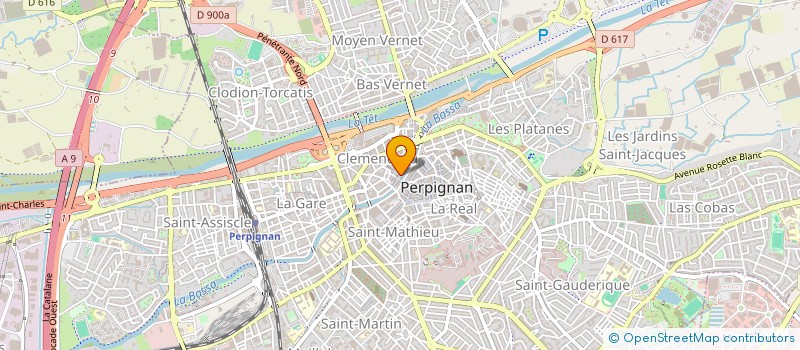 localisation de l'entreprise MADAME MIREILLE JEAN à PERPIGNAN
