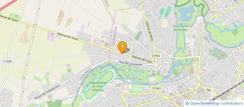 localisation de l'entreprise MADAME MIREILLE JUINIER à CHATEAUROUX