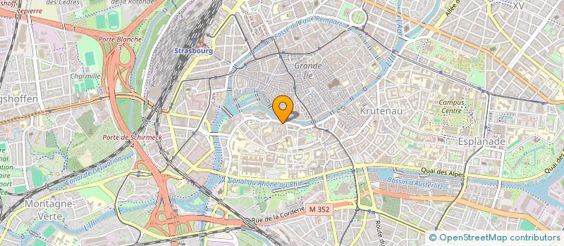 localisation de l'entreprise MADAME MIREILLE KINTZ à STRASBOURG