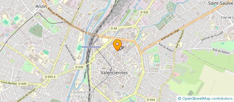 localisation de l'entreprise MADAME MIREILLE KORALEWSKI  VALENCIENNES