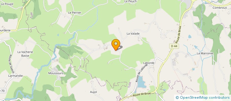 localisation de l'entreprise MADAME MIREILLE LACHEZE à SAINT-GERMAIN-LES-VERGNES
