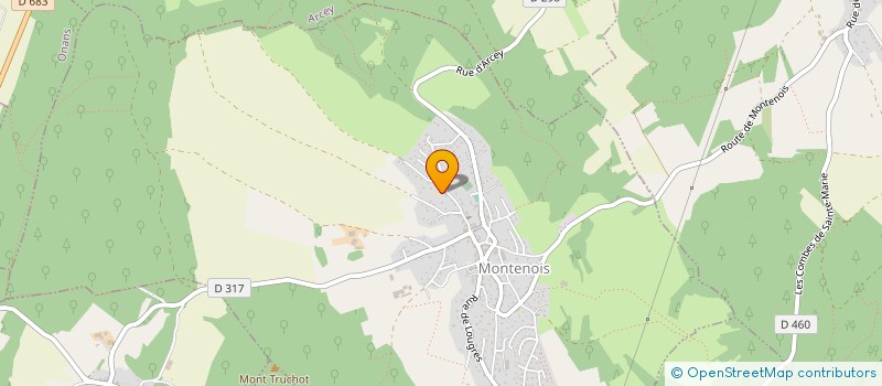 localisation de l'entreprise MADAME MIREILLE LAMBERT  LONGEVELLE-SUR-DOUBS