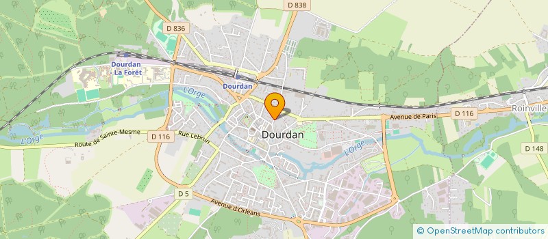 localisation de l'entreprise MADAME MIREILLE LAMBERT à DOURDAN