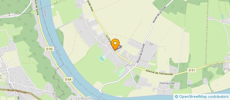 localisation de l'entreprise MADAME MIREILLE LANCE  SAHURS