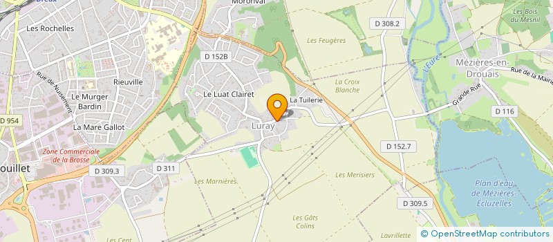 localisation de l'entreprise MADAME MIREILLE LANCELLE à LURAY