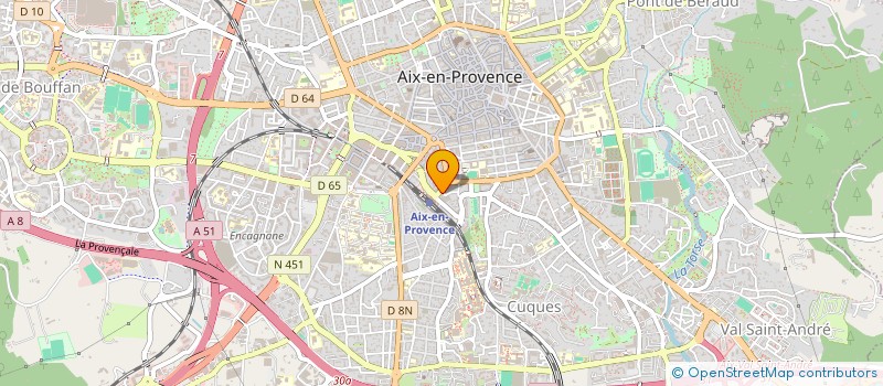 localisation de l'entreprise MADAME MIREILLE LAUGIER à AIX-EN-PROVENCE