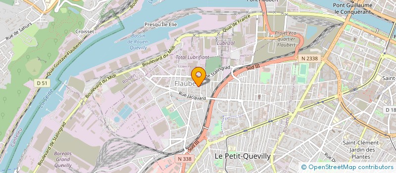 localisation de l'entreprise MADAME MIREILLE LAVASTRE à LE PETIT-QUEVILLY